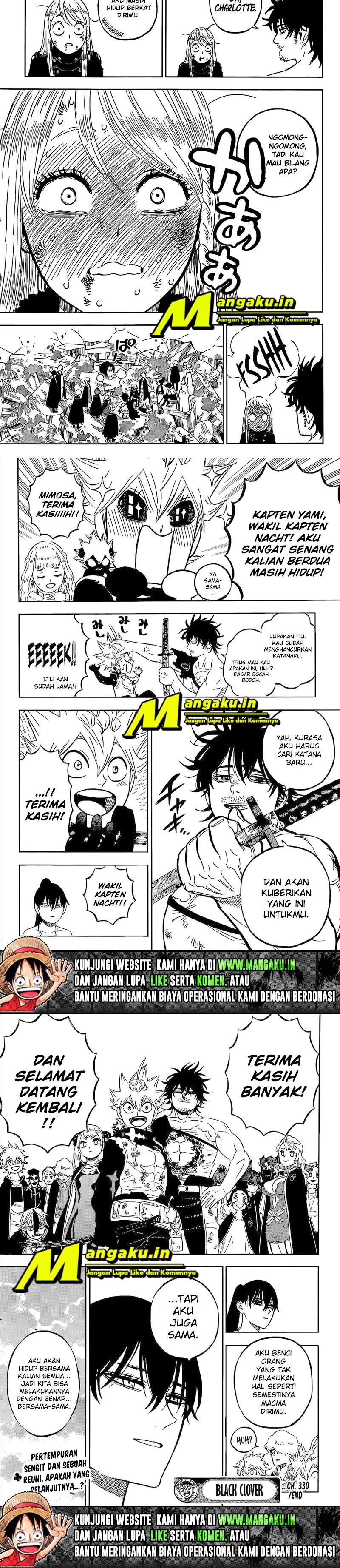 Black Clover Chap 330 - Next Chap 331