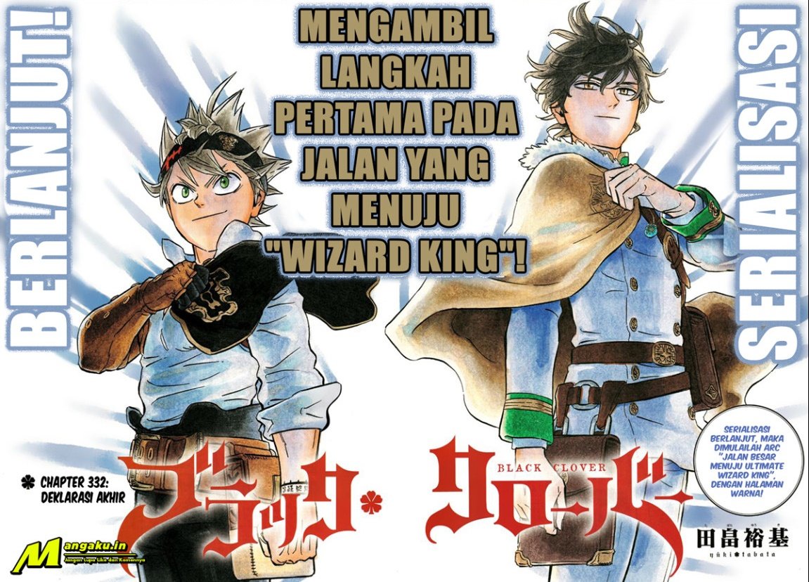 Black Clover Chap 332 - Next Chap 333