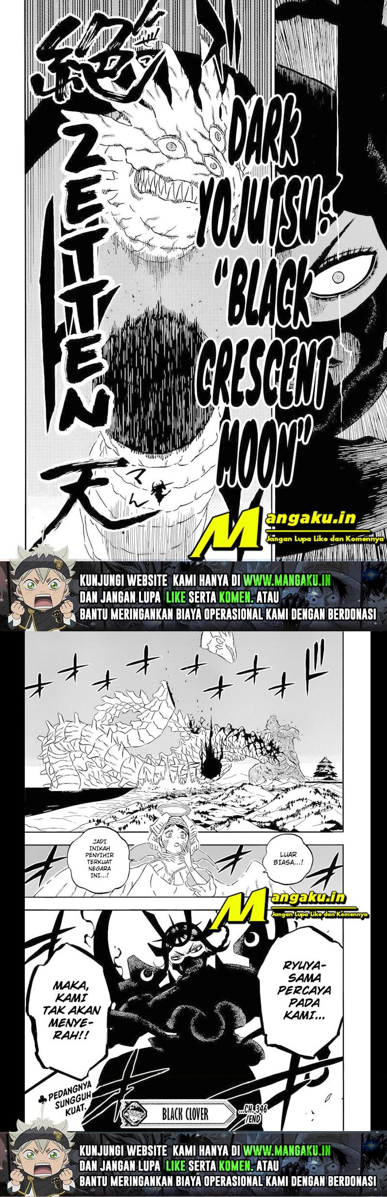 Black Clover Chap 346 - Next Chap 347