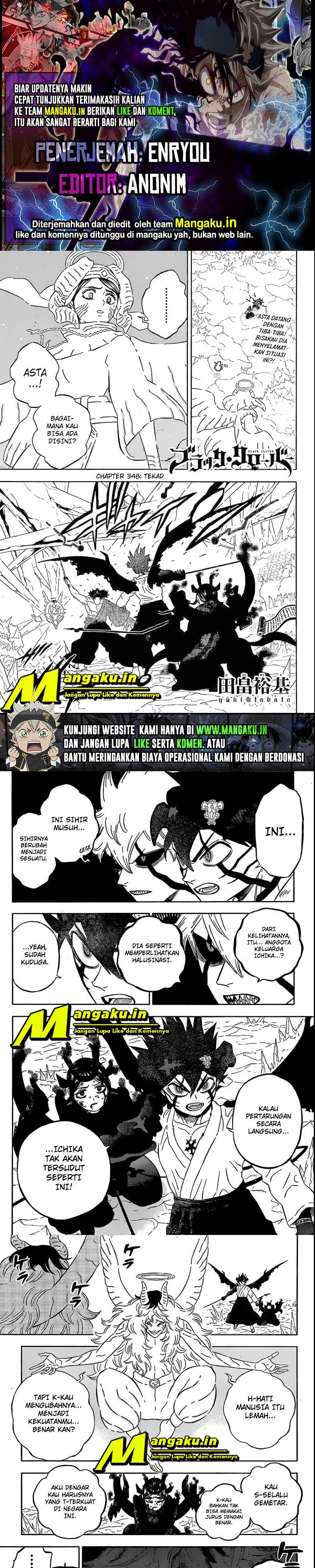 Black Clover Chap 348 - Next Chap 349