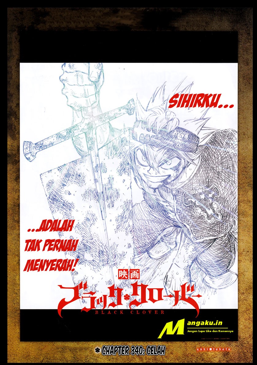 Black Clover Chap 340 - Next Chap 341