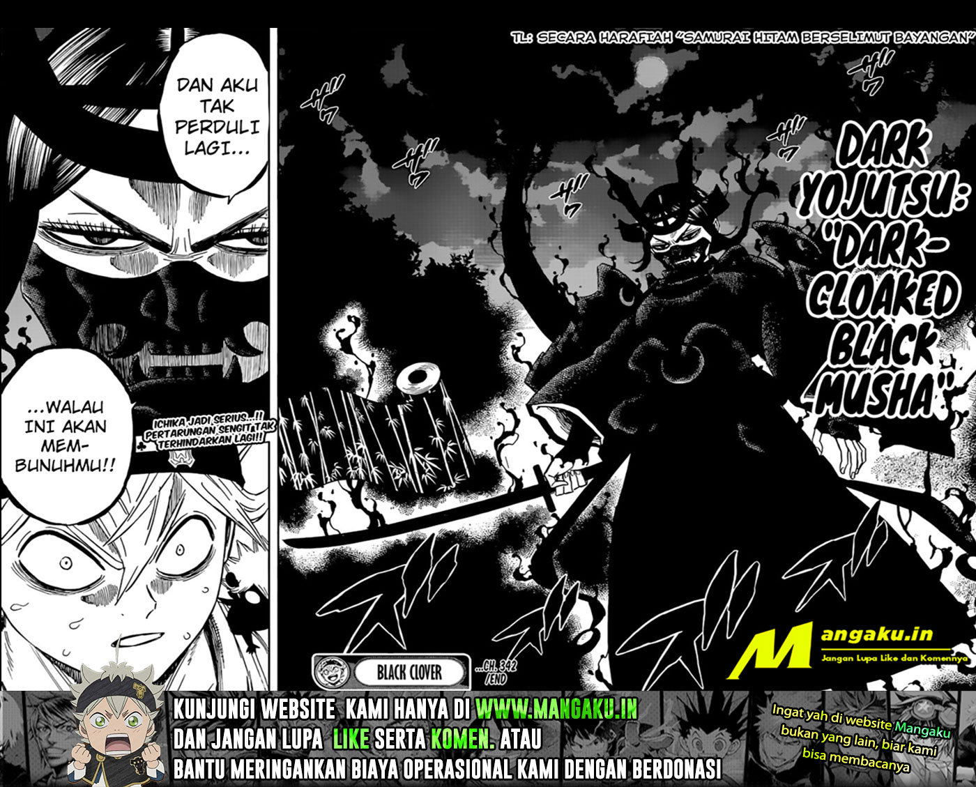 Black Clover Chap 342 - Next Chap 343