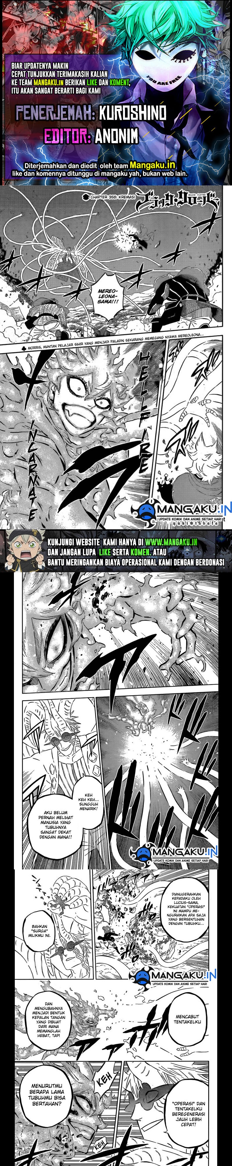 Black Clover Chap 358 - Next Chap 359