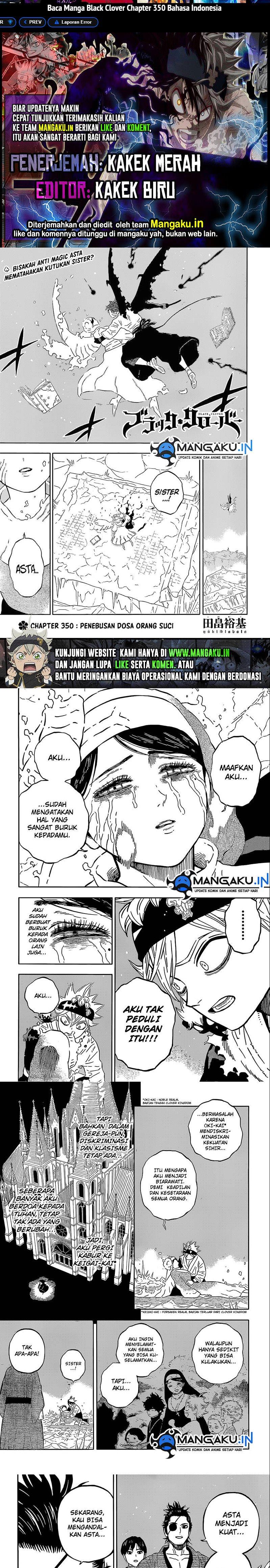 Black Clover Chap 350 - Next Chap 351