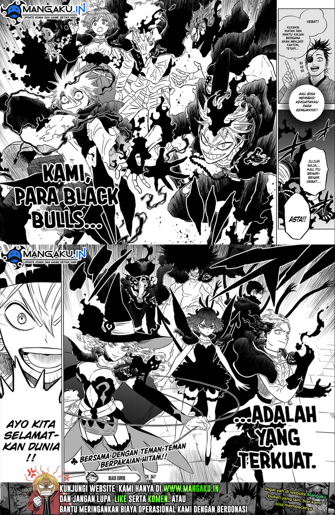 Black Clover Chap 367 - Next Chap 368