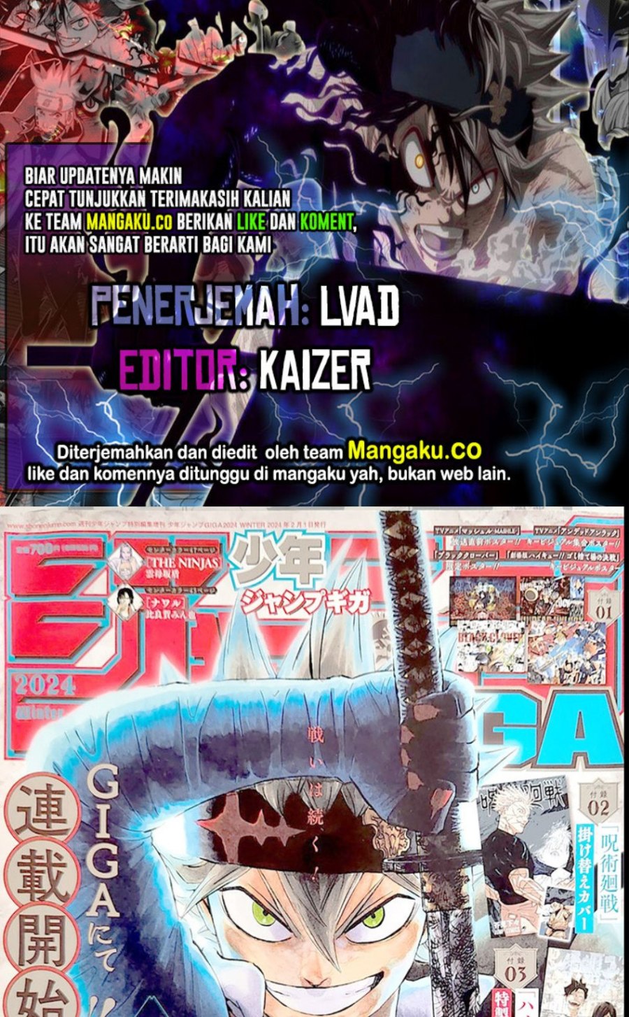 Black Clover Chap 369 - Next Chap 370