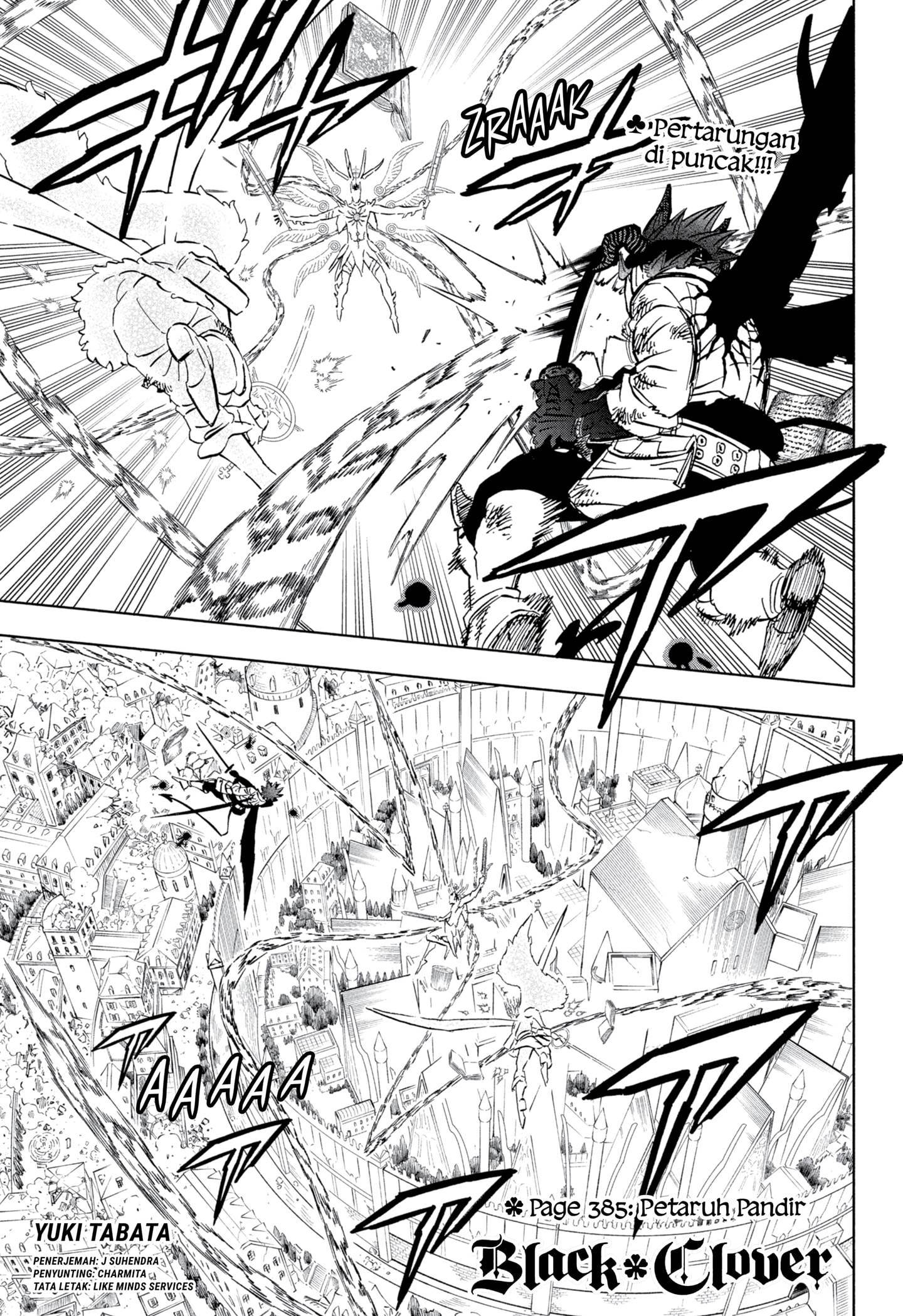 Black Clover Chap 385 - Next Chap 386