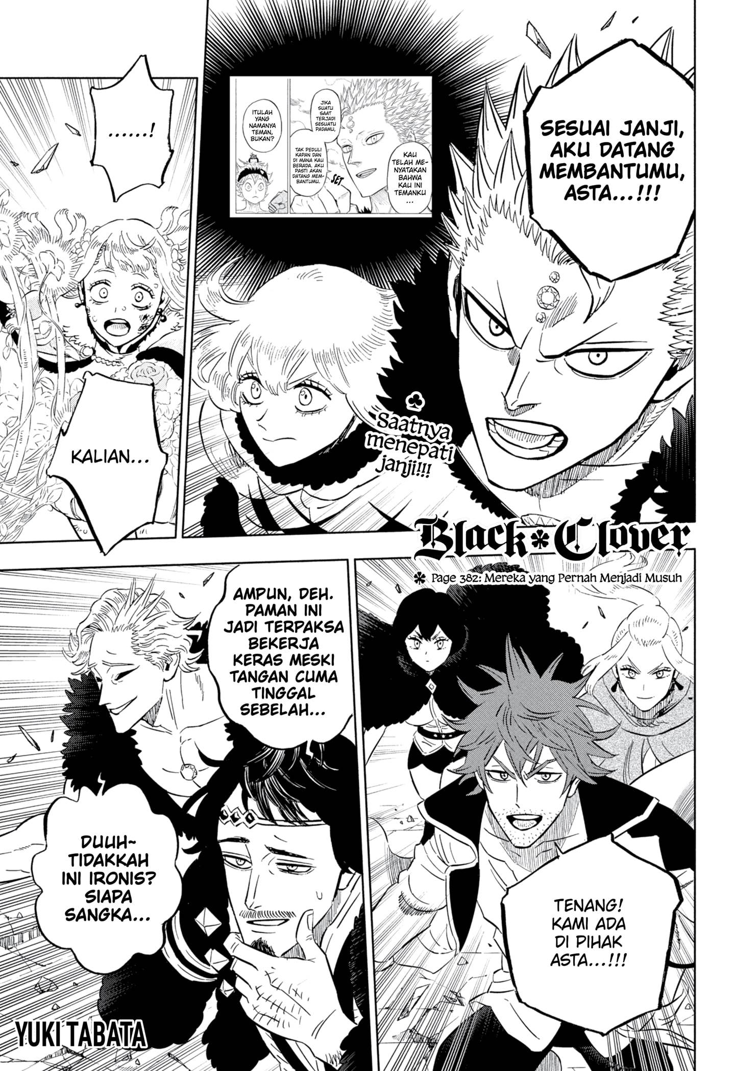 Black Clover Chap 382 - Next Chap 383