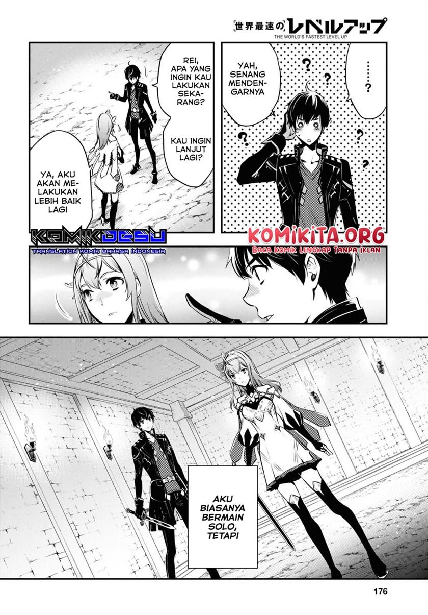 Sekai Saisoku no Level Up! Chap 10 - Next Chap 11