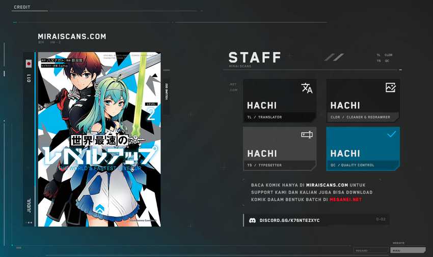 Sekai Saisoku no Level Up! Chap 11 - Next Chap 12