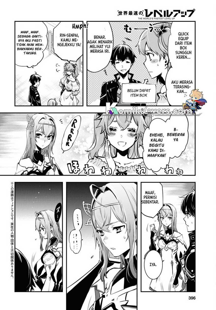 Sekai Saisoku no Level Up! Chap 12 - Next Chap 13