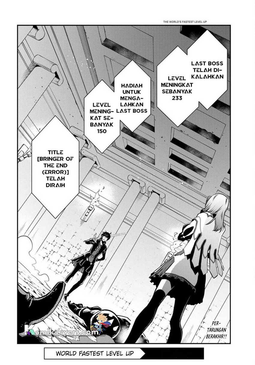 Sekai Saisoku no Level Up! Chap 15 - Next Chap 16
