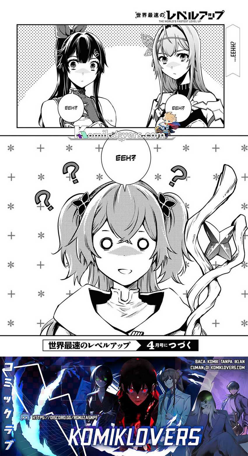 Sekai Saisoku no Level Up! Chap 19 - Next Chap 20