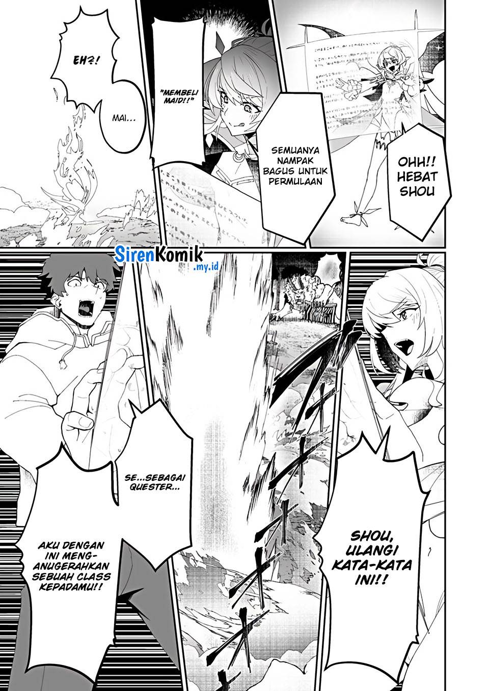 Makutsu no Ou ~Yomei Ikkagetsu no Doutei, Mahou Shoujo Harem o Kizuite Ou e Kunrinsu~ Chap 1 - Next Chap 2