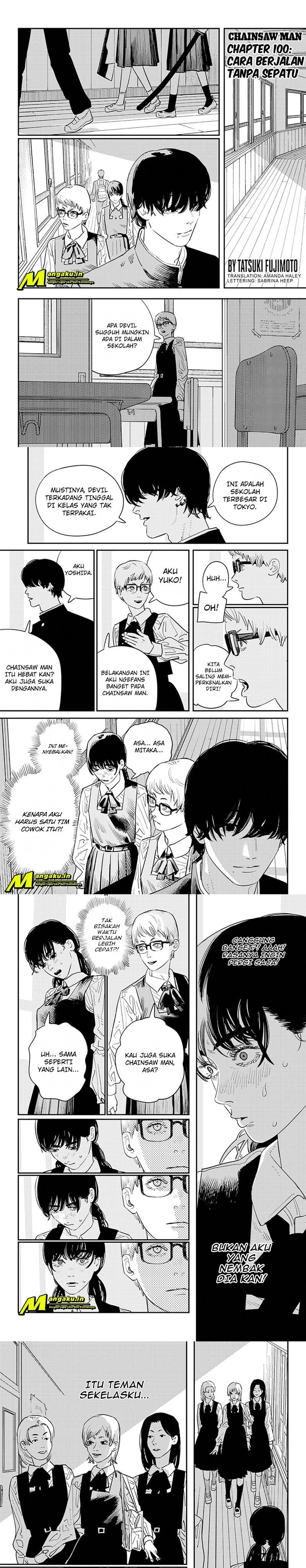 Chainsaw Man Chap 100 - Next Chap 101