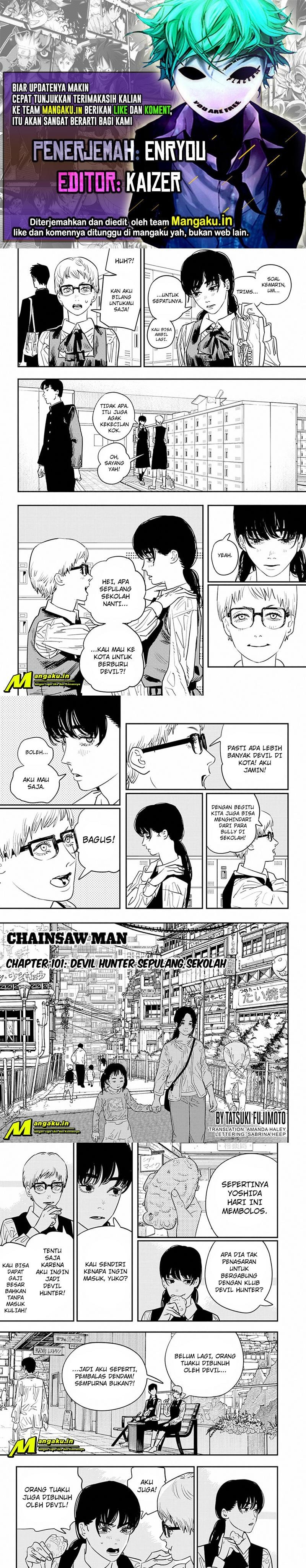 Chainsaw Man Chap 101 - Next Chap 102