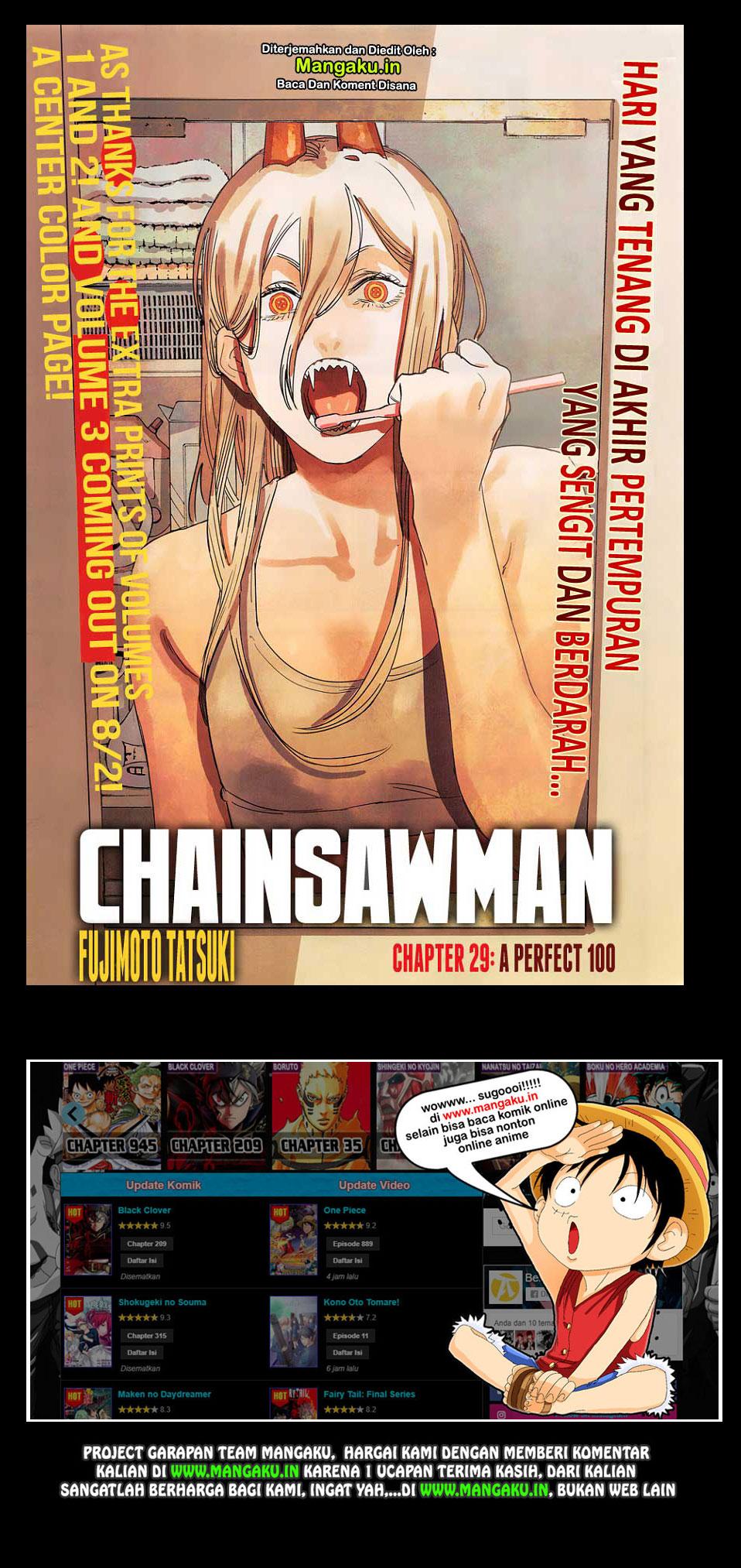 Chainsaw Man Chap 29 - Next Chap 30