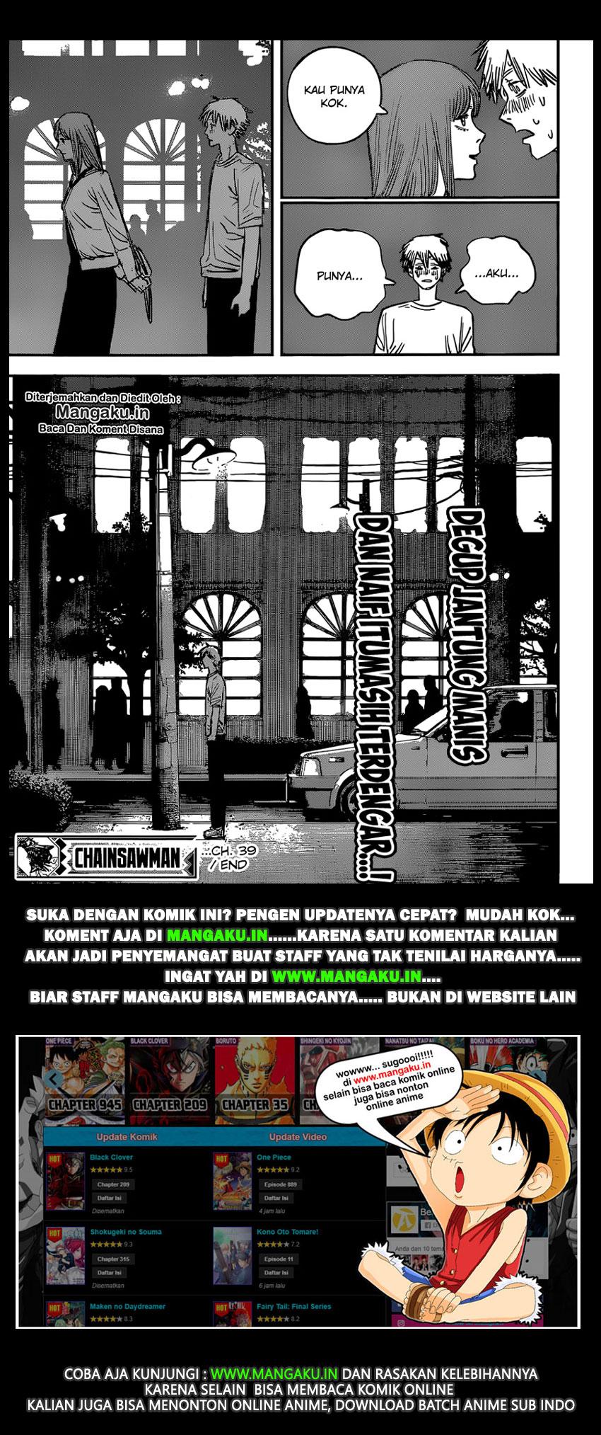 Chainsaw Man Chap 39 - Next Chap 40