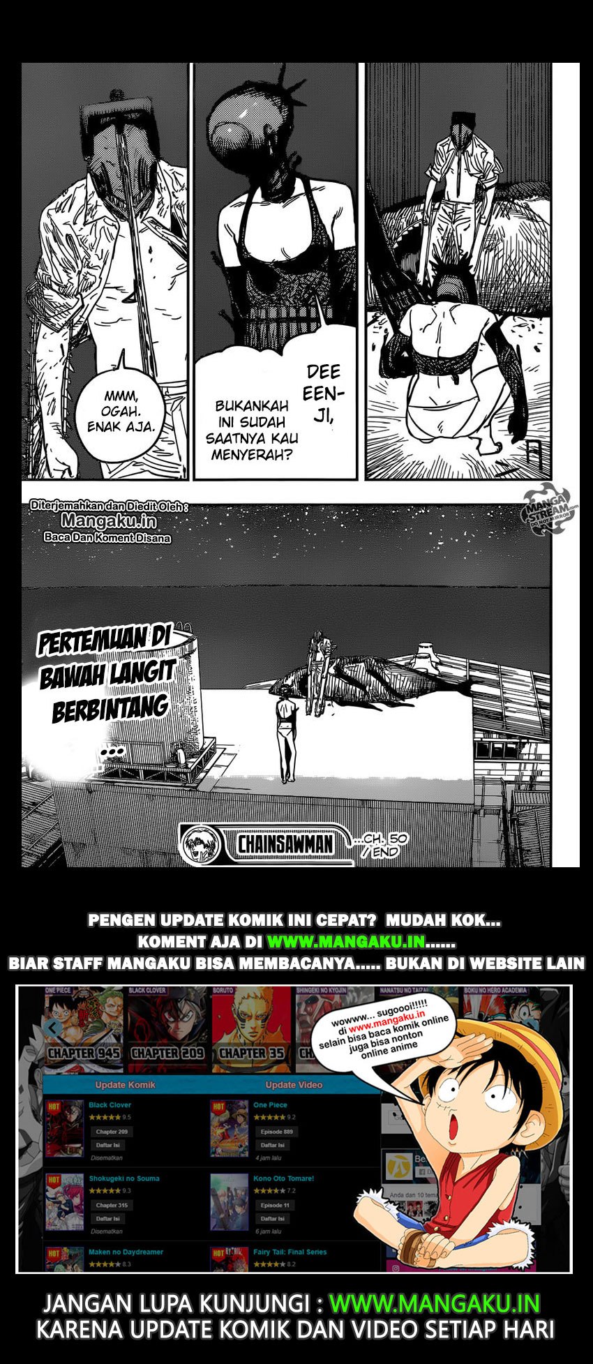 Chainsaw Man Chap 50 - Next Chap 51