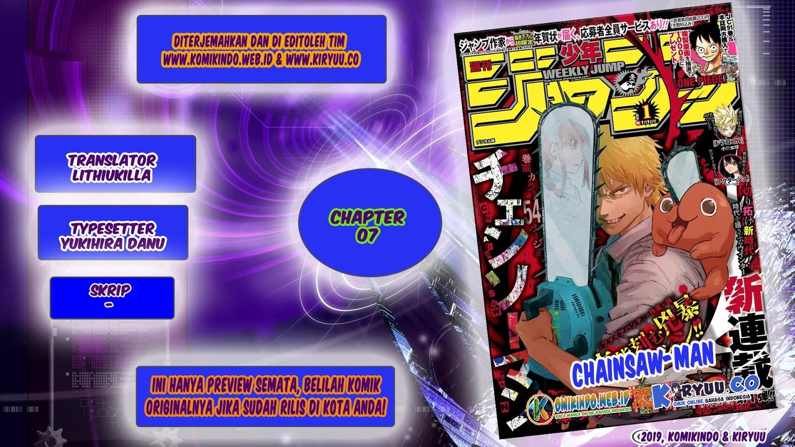 Chainsaw Man Chap 7 - Next Chap 8