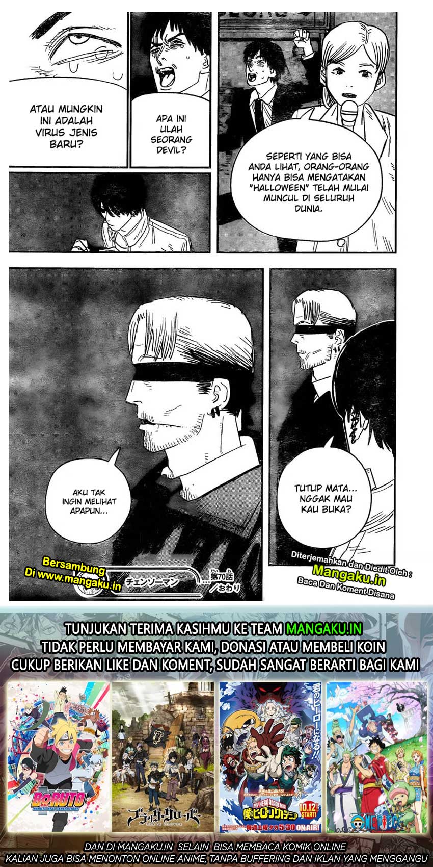 Chainsaw Man Chap 70 - Next Chap 71