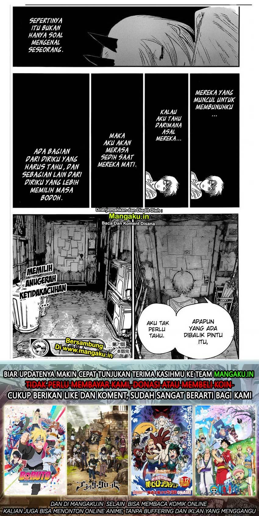 Chainsaw Man Chap 71 - Next Chap 72