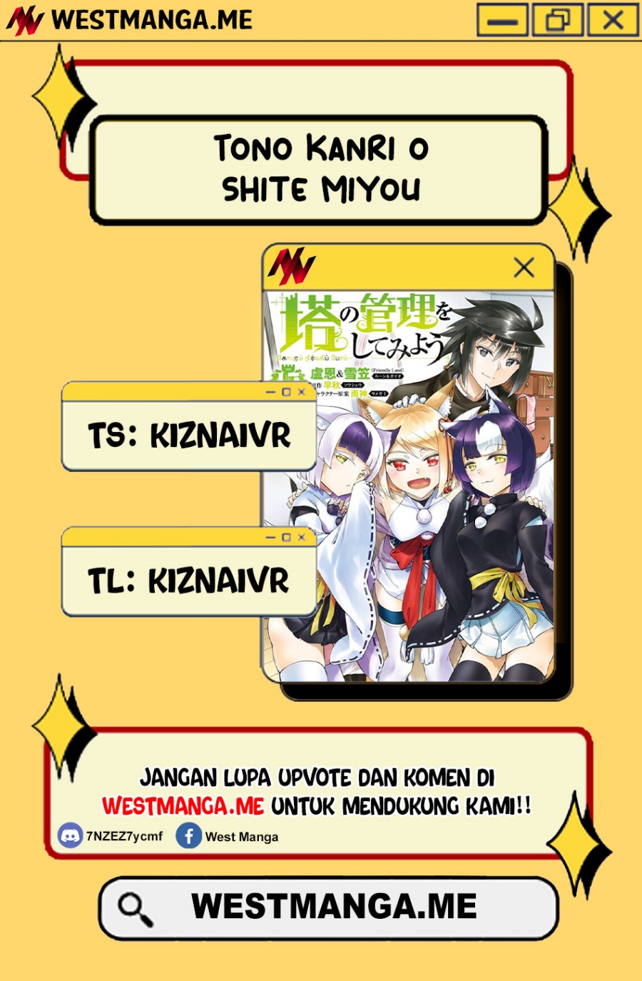 Tono no Kanri o Shite Miyou Chap 82 - Next Chap 83