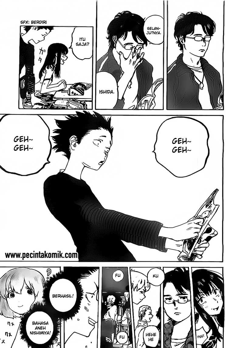 Koe no Katachi Chap 2 - Next Chap 3