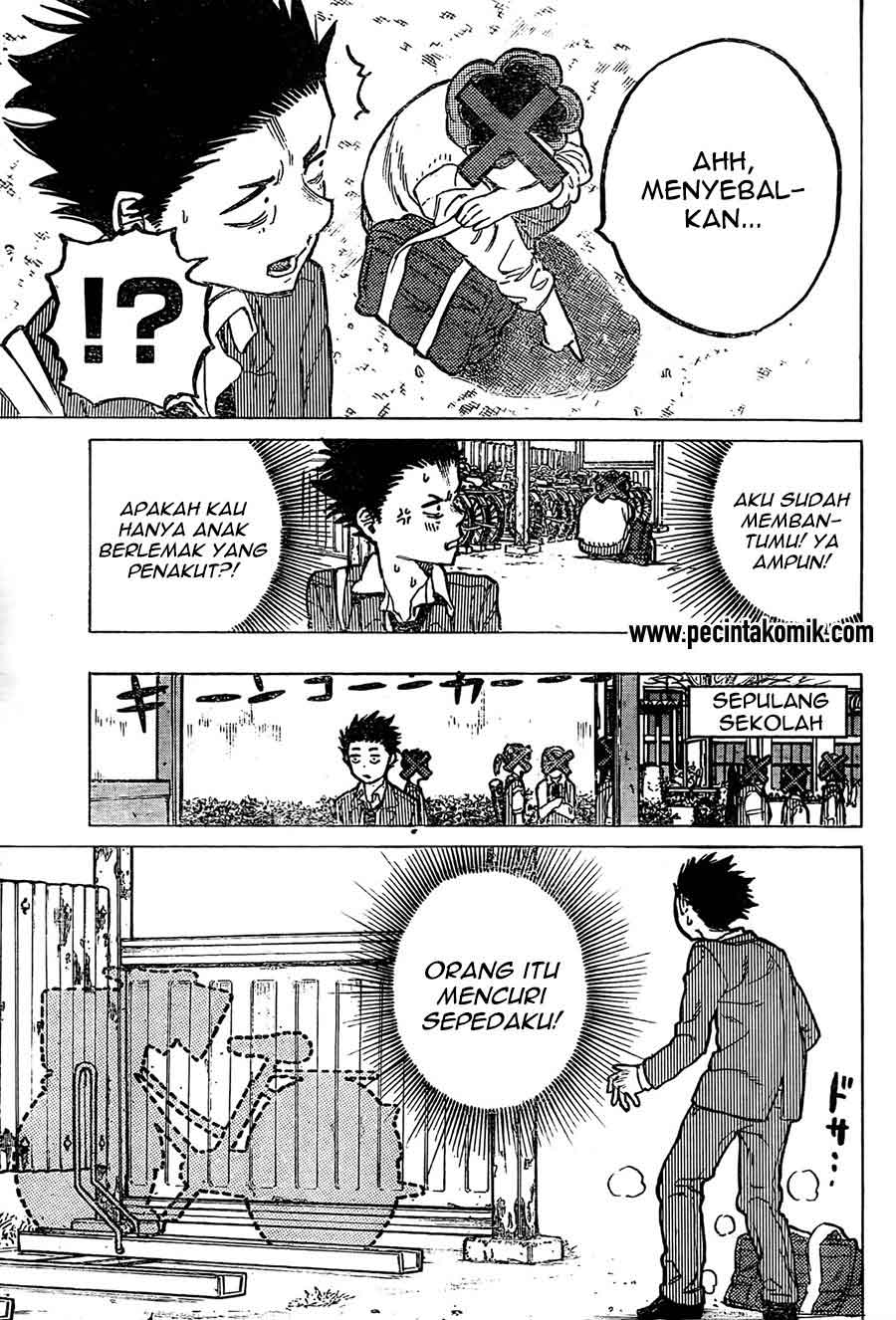 Koe no Katachi Chap 8 - Next Chap 9