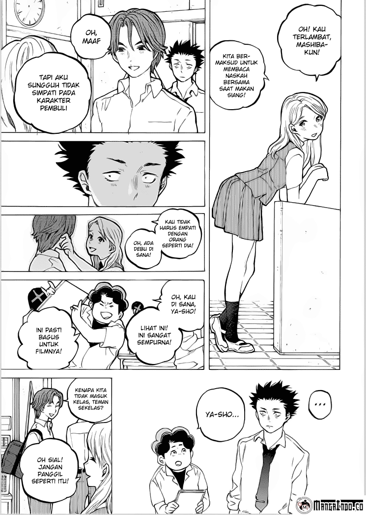Koe no Katachi Chap 37 - Next Chap 38