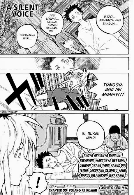 Koe no Katachi Chap 55 - Next Chap 56