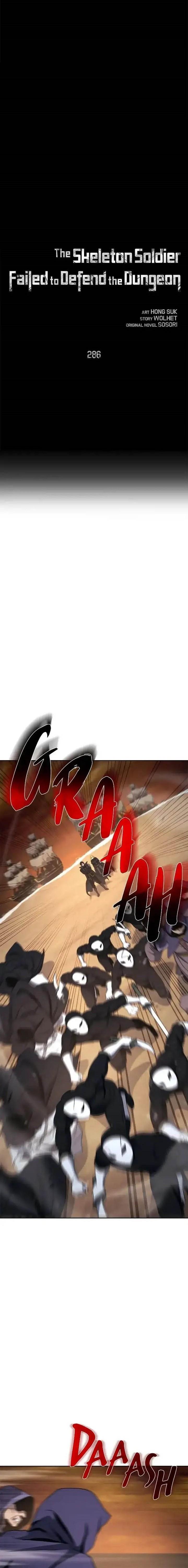 Skeleton Soldier Couldn’t Protect the Dungeon Chap 286 - Next Chap 287