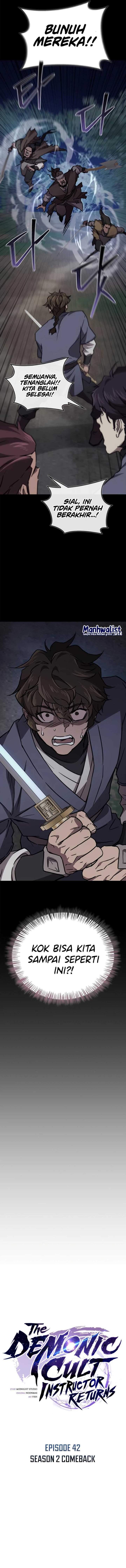 The Demonic Cult Instructor Returns Chap 42 - Next Chap 43