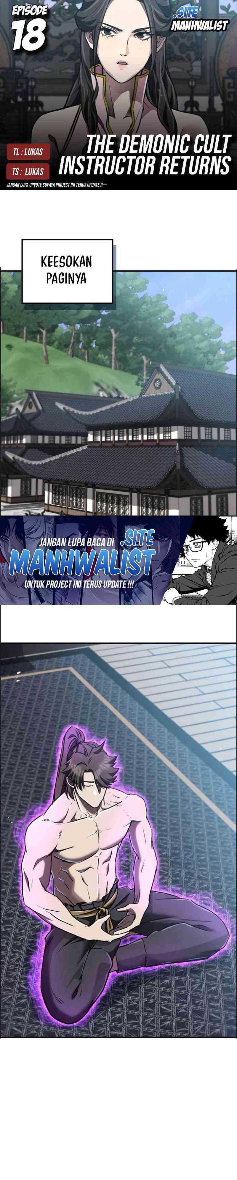 The Demonic Cult Instructor Returns Chap 18 - Next Chap 19