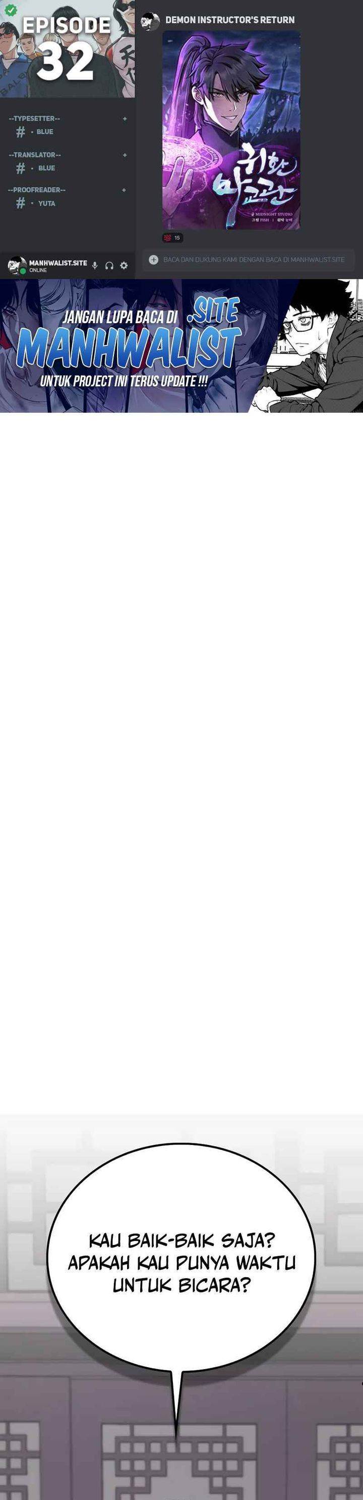 The Demonic Cult Instructor Returns Chap 32 - Next Chap 33