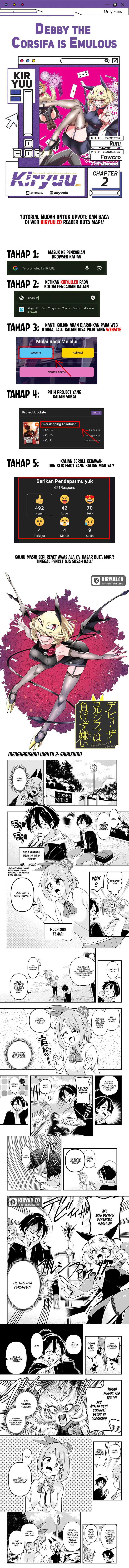 Debby the Corsifa wa Makezugirai Chap 2 - Next Chap 3
