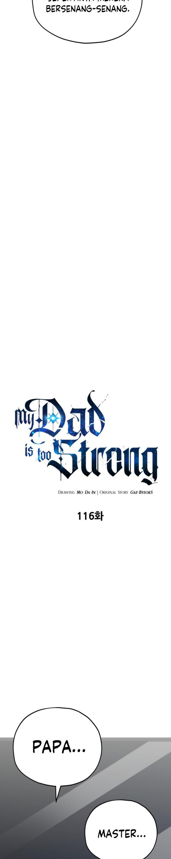 My Dad Is Too Strong Chap 116 - Next Chap 117