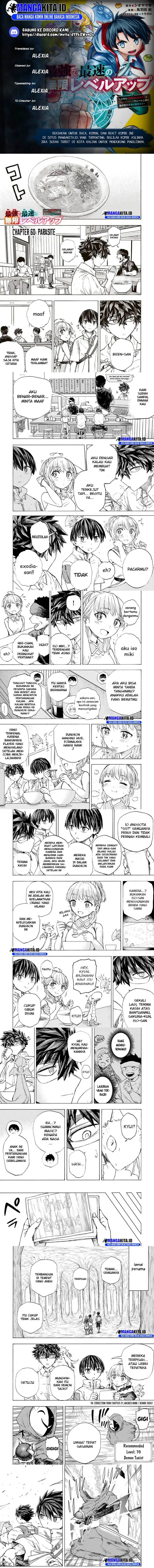 Saikyou de Saisoku no Mugen Level Up Chap 60 - Next Chap 61