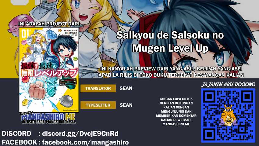Saikyou de Saisoku no Mugen Level Up Chap 11 - Next Chap 12