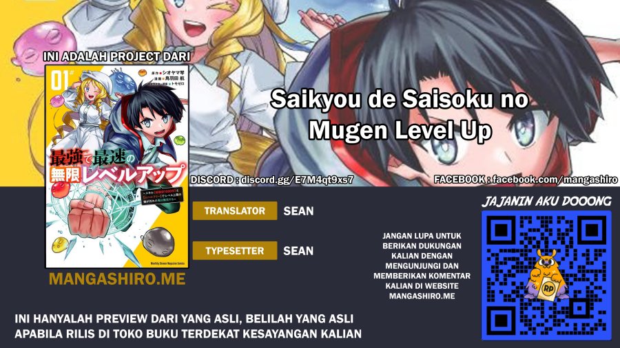 Saikyou de Saisoku no Mugen Level Up Chap 2 - Next Chap 3