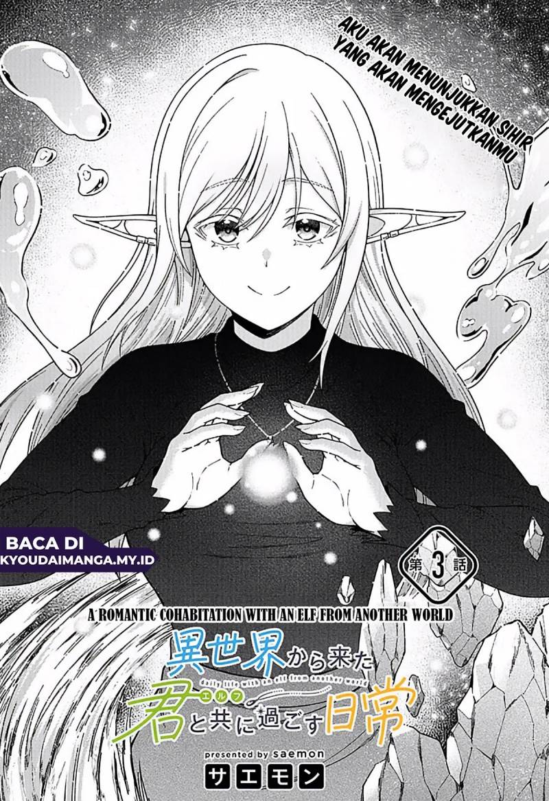 Isekai Kara Kita Elf to Tomo ni Sugosu Nichijou Chap 3 - Next Chap 4