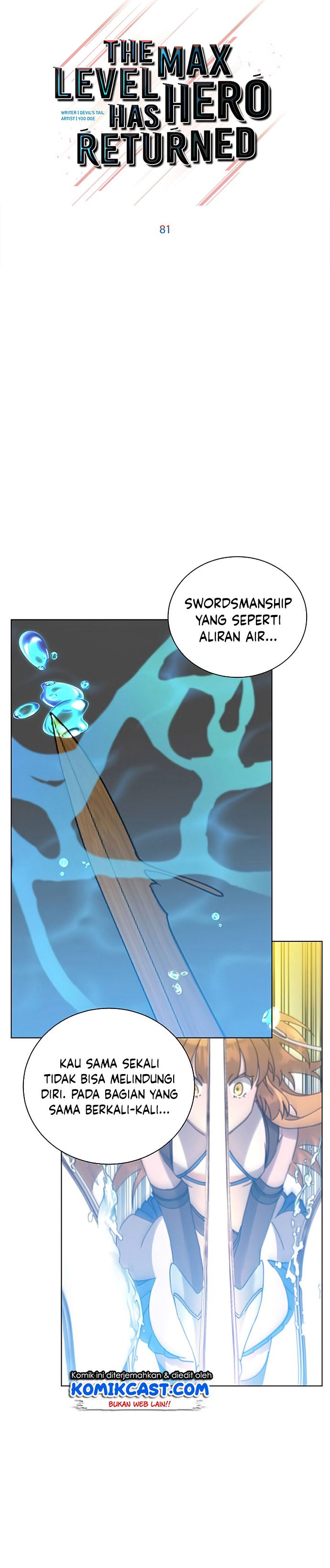 The MAX leveled hero will return! Chap 81 - Next Chap 82