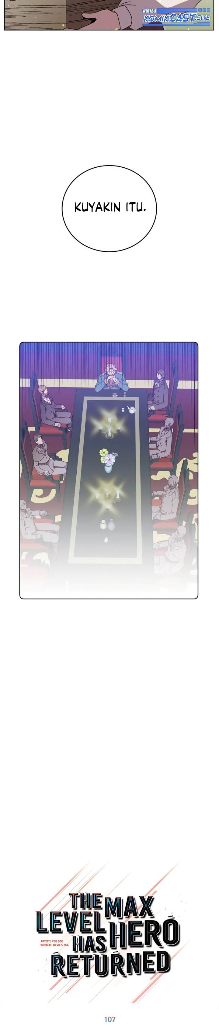 The MAX leveled hero will return! Chap 107 - Next Chap 108