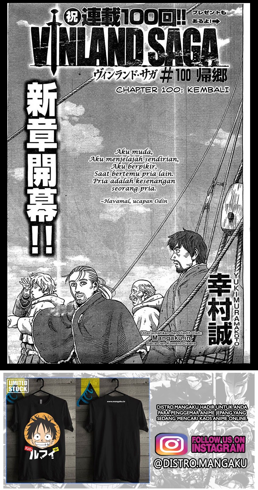 Vinland Saga Chap 100 - Next Chap 101