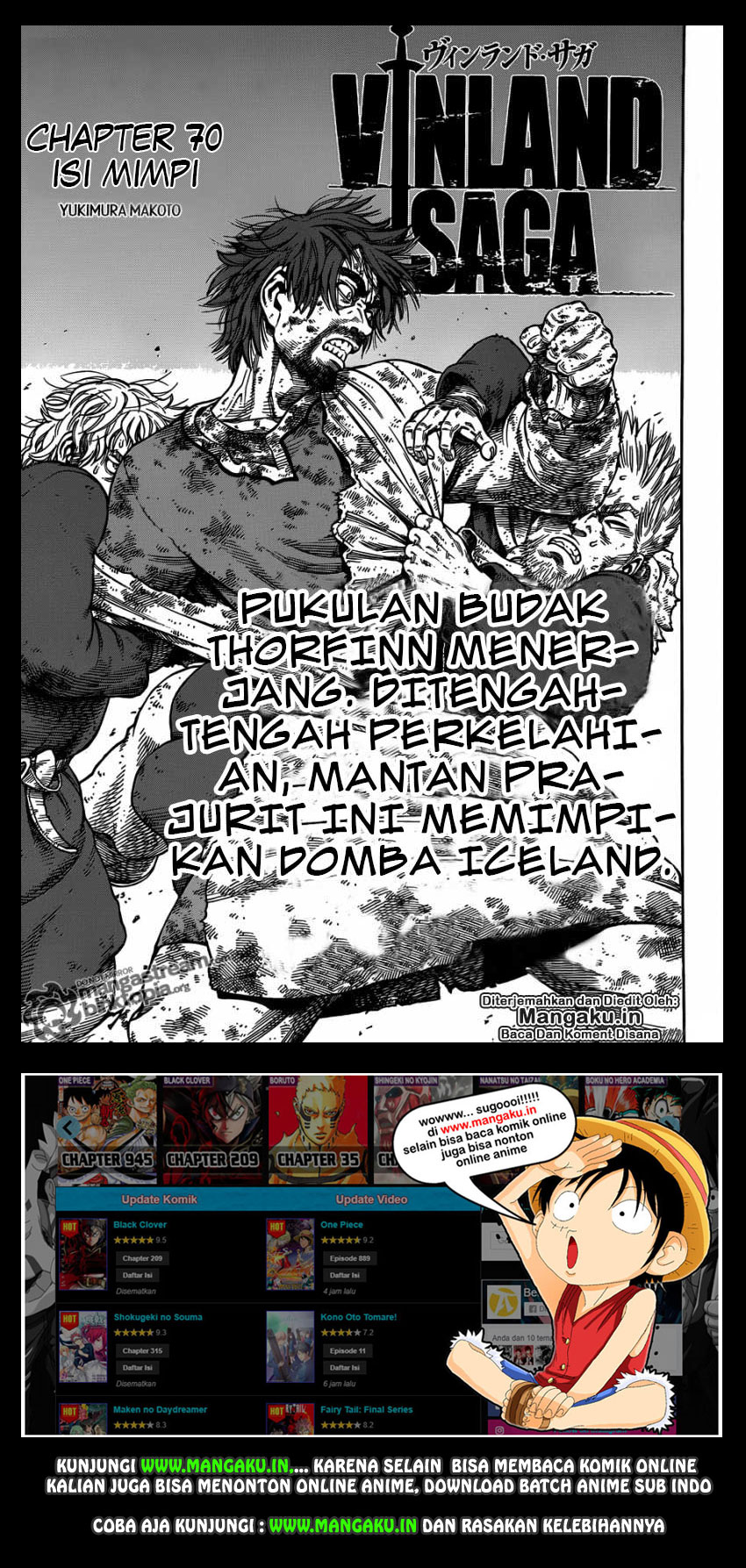Vinland Saga Chap 70 - Next Chap 71