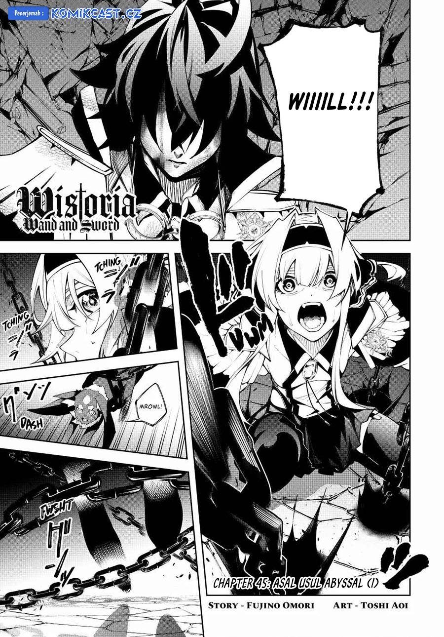 Tsue to Tsurugi no Wistoria Chap 45 - Next Chap 46