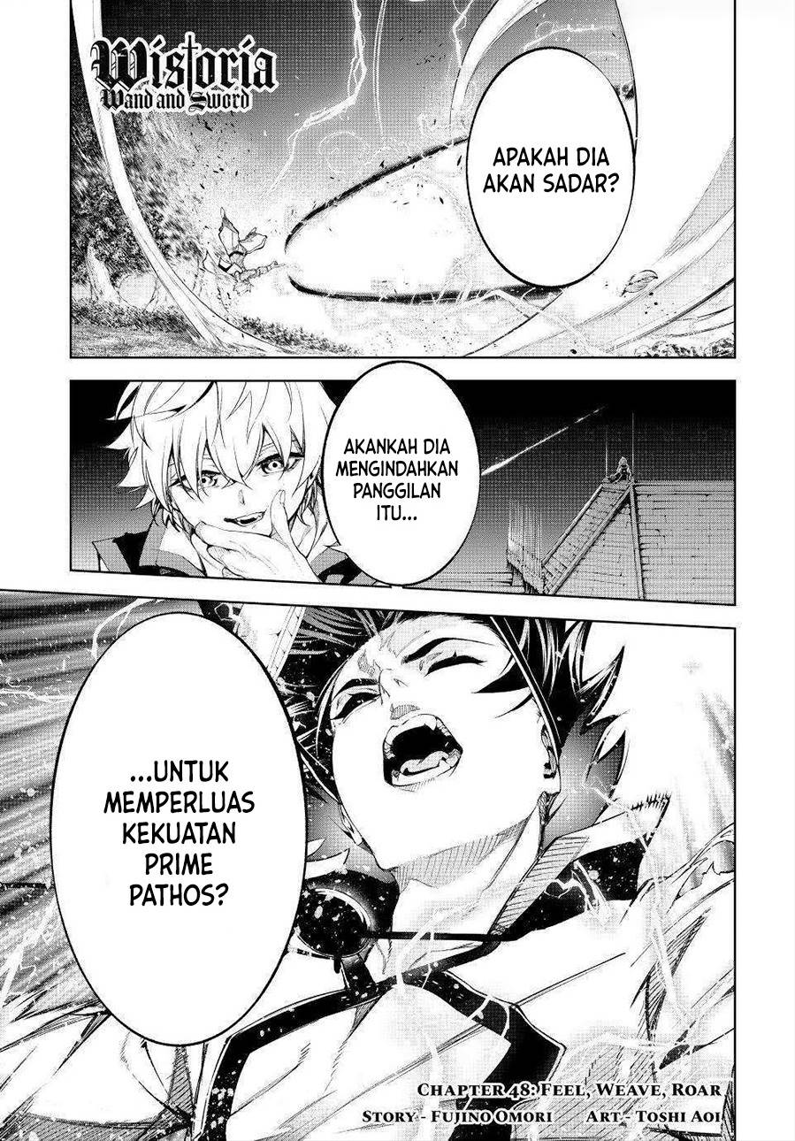 Tsue to Tsurugi no Wistoria Chap 48 - Next Chap 49