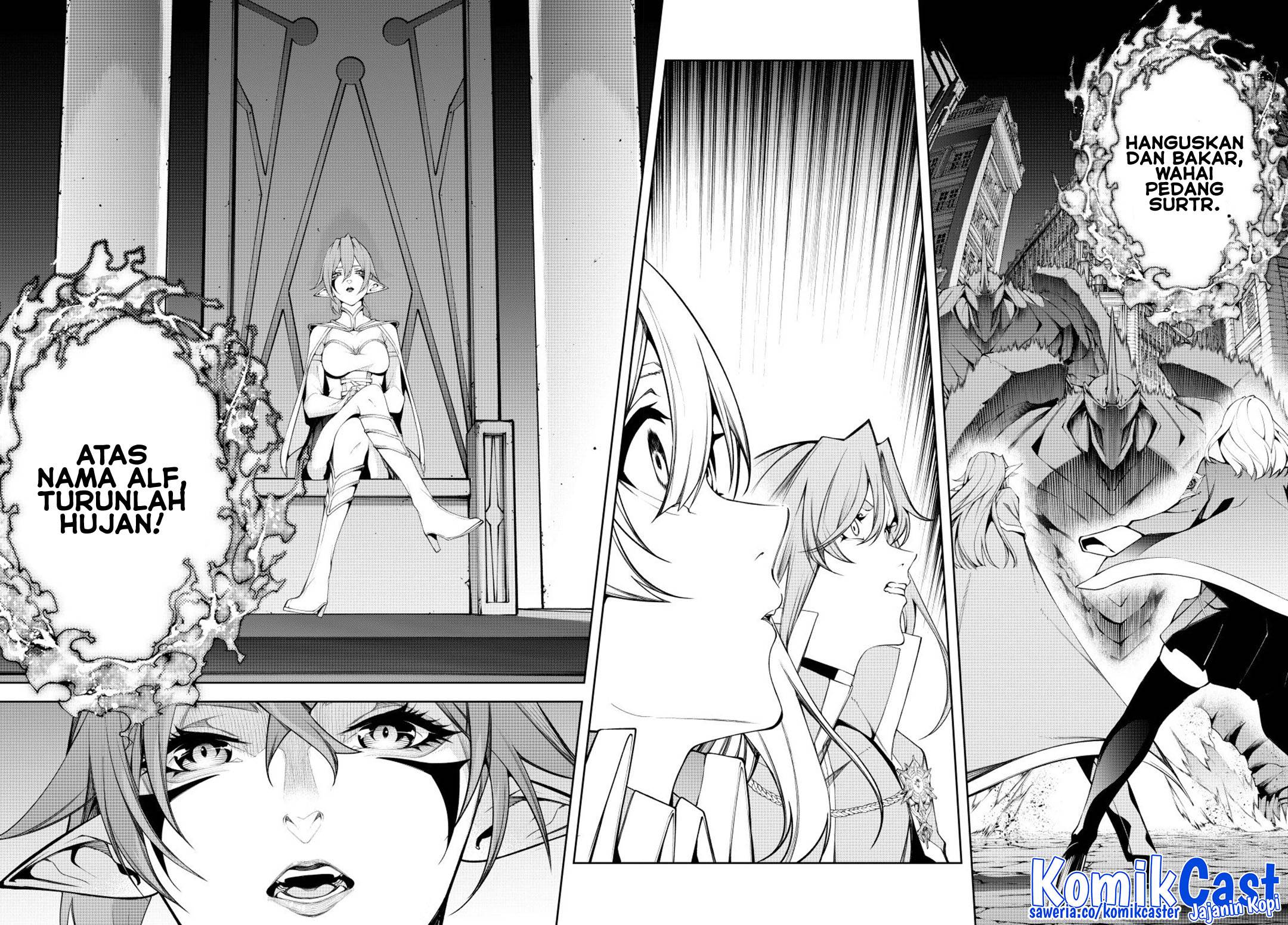 Tsue to Tsurugi no Wistoria Chap 55 - Next Chap 56