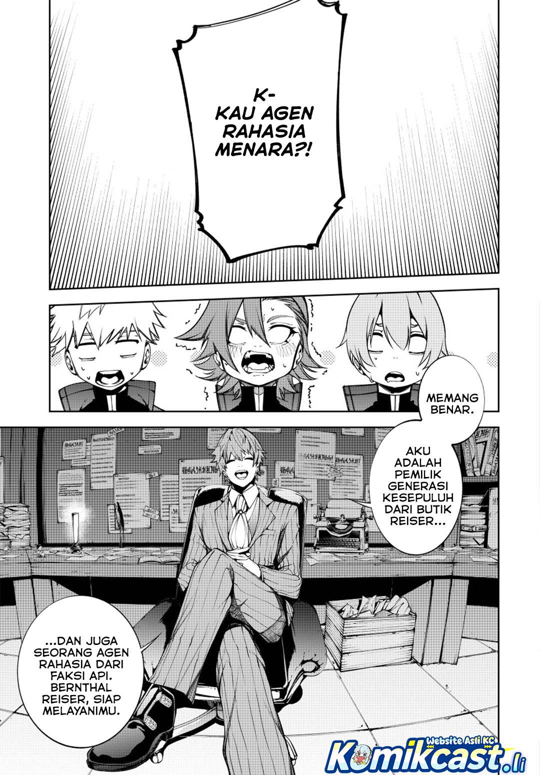 Tsue to Tsurugi no Wistoria Chap 56 - Next Chap 57