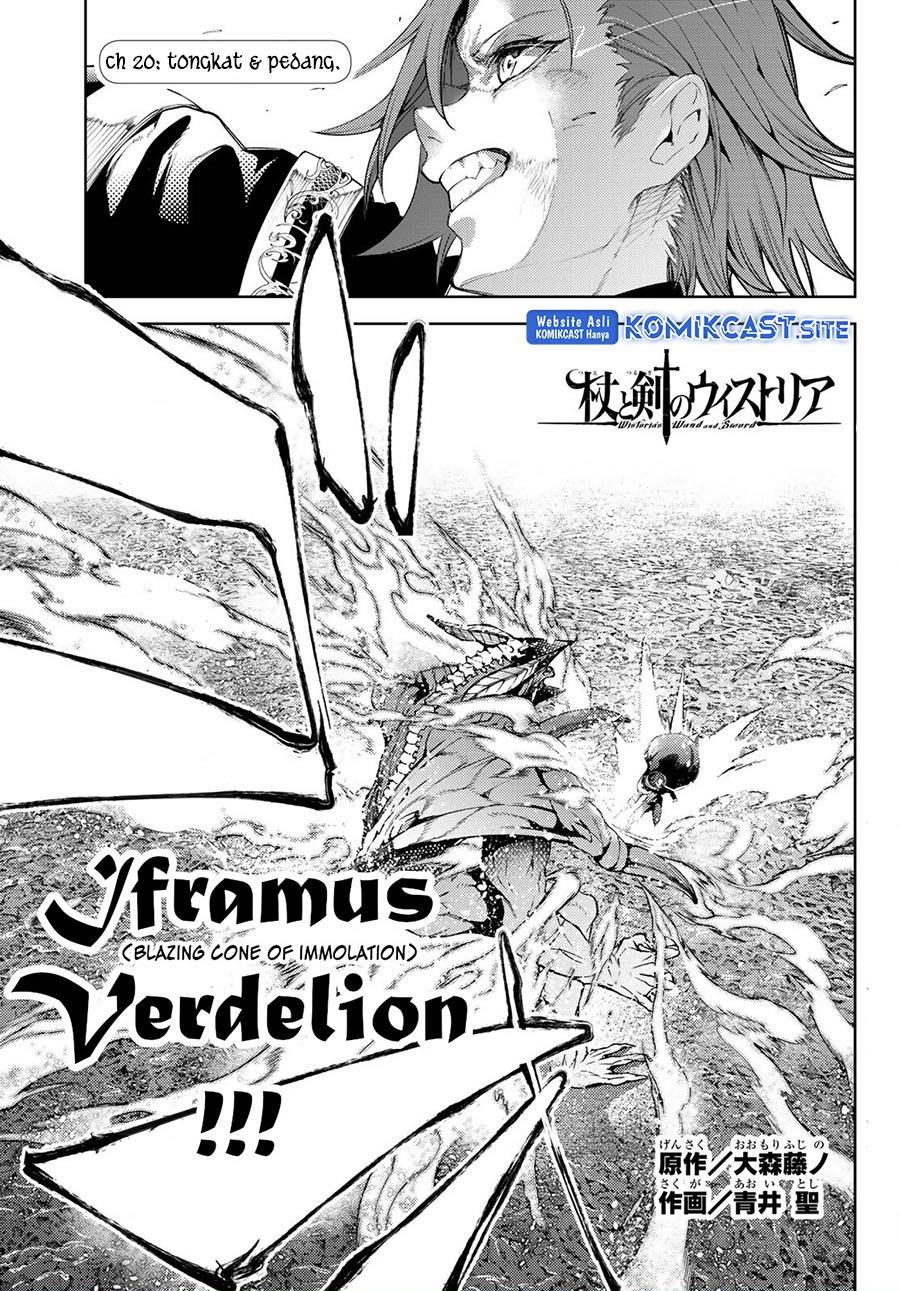 Tsue to Tsurugi no Wistoria Chap 20 - Next Chap 21